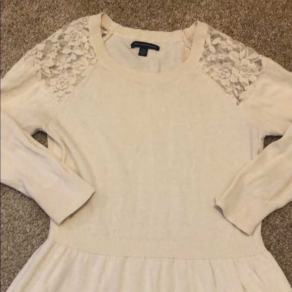American Eagle Outfitters Dresses & Skirts - American Eagle Cream Sweater Dress Medium